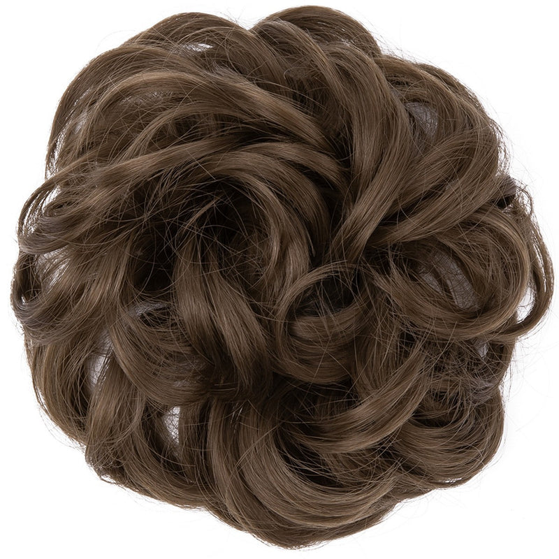 Hochtemperatur-Seiden-Haargummi Damen Dutt elastisches Haarband voluminöse natürliche Locken