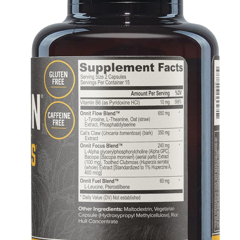 Alpha Brain Supplement Capsules