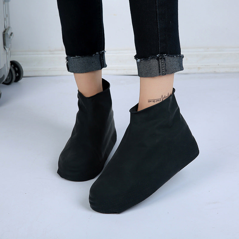 Wanderstiefel für Damen und Herren – rutschfest, strapazierfähig, leicht zu transportieren, aus Silikon, Regenstiefel