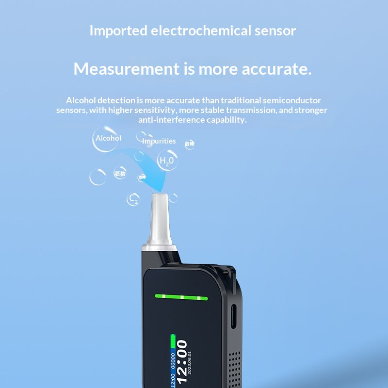 Breathe-activated Dedicated Rapid High-precision Alcohol Tester