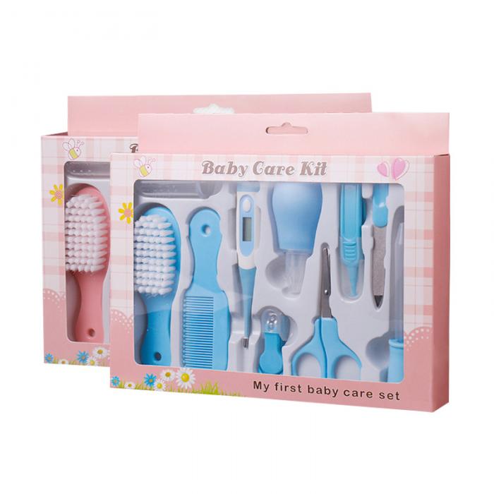 Conjunto Portátil de Higiene para Bebé e Kit de Beleza para Criança
