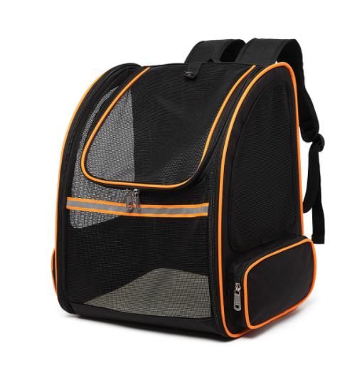 Bolsa para animais de estimação conveniente e respirável de malha completa