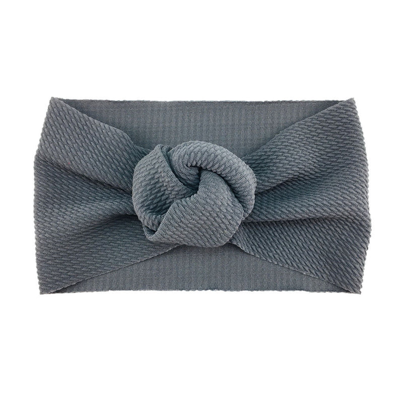 Baby Twill Bubble Rose Flower Headband Instagram-style Childrens Hair Accessory