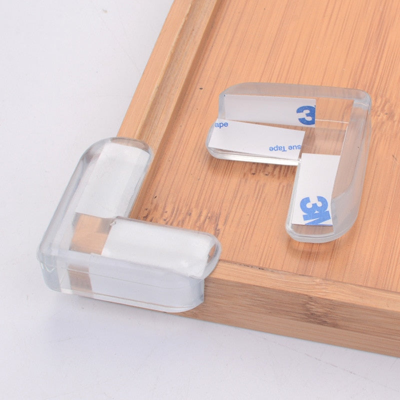 Protetor de Cantos de Mesa em Silicone para Segurança Infantil