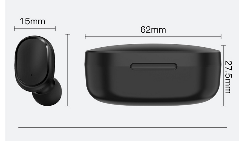 Auscultadores Sem Fios Bluetooth A6S Mini para Desporto