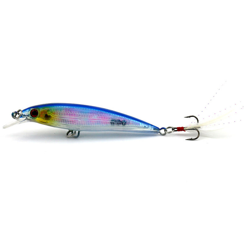 Equipamento de pesca isca Minoruya submersa 8 g com anilha isca de mar