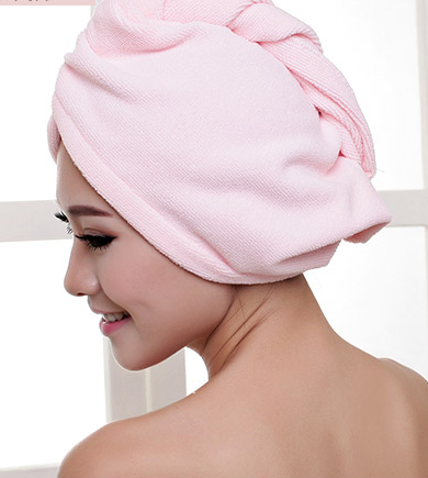 Toca de Secagem de Cabelo para Mulher, Toalha Absorvente para Cabelo