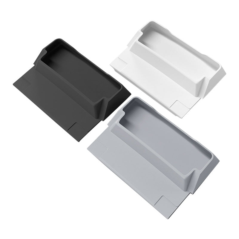 Car Silicone Central Control Glasses Tray Storage Box
