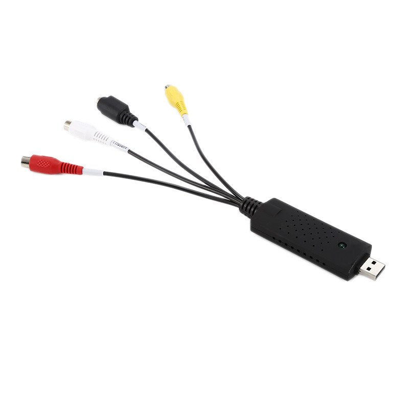 Conversor VHS para DVD Converter vídeo analógico para formato digital Áudio e vídeo DVD VHS Placa de captura de gravação Adaptador de PC de qualidade