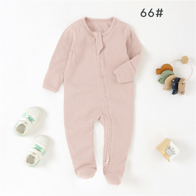 Baby-Body aus geripptem Stoff