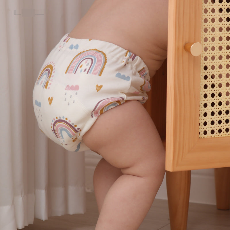 Gauze Baby Training Pants Pure Cotton Breathable 3 Pack