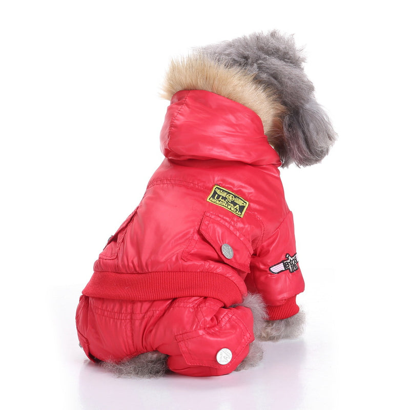 Vierbeinige Hundebekleidung der Air Force