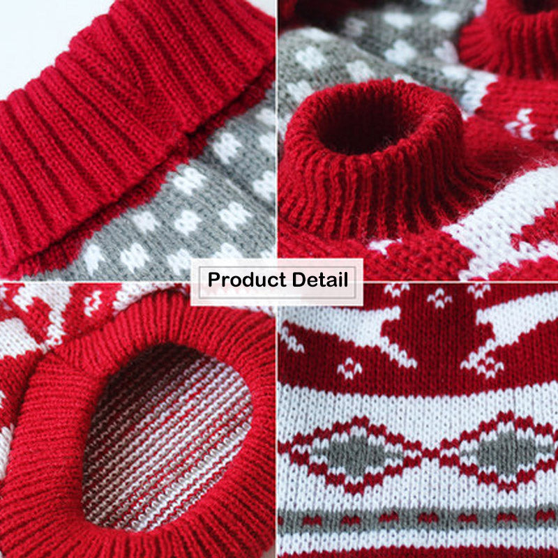 Thickened Warm Winter Anti-hair Falling Pet Sweater
