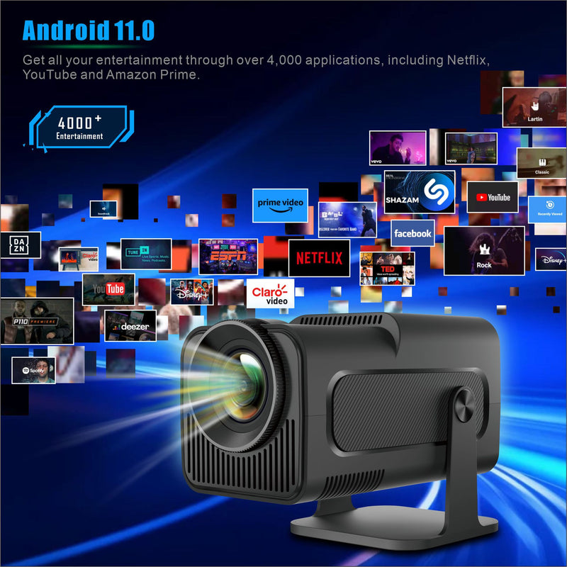 HY320 Android Kleiner HD Smarter Projektor 1080p