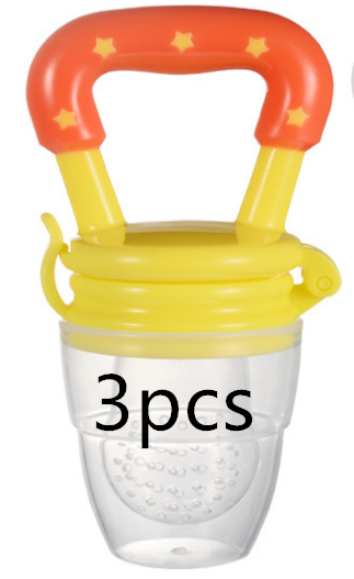 Chupeta de Silicone para Bebé, Encapsulada para Acalmar, Utensílio de Alimentação Complementar