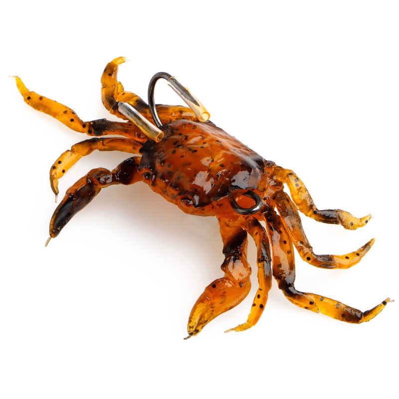 Weicher Krabbenköder mit Haken