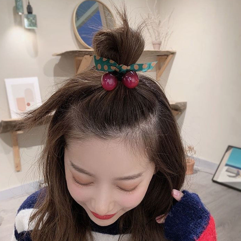 Cherries Hair Tie Hair Accessories