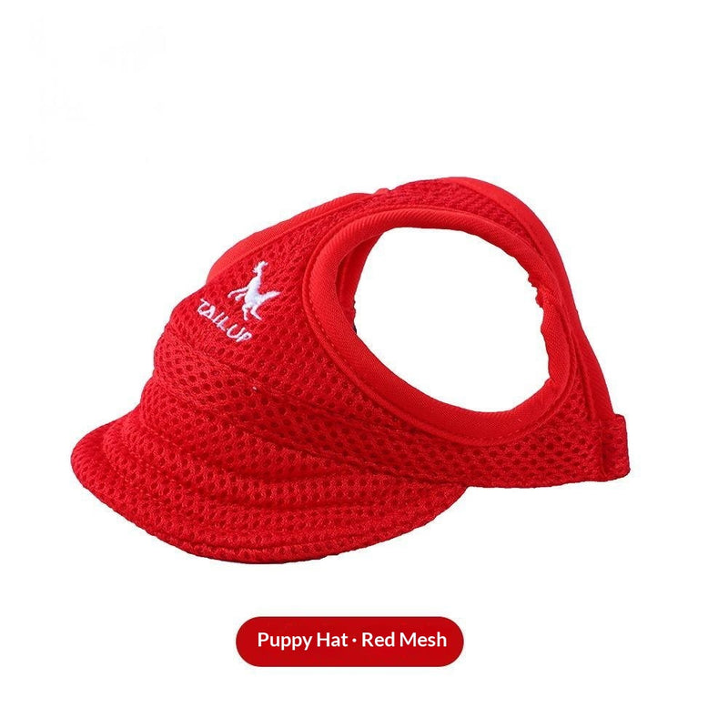 Pet Sunshade Ear Exposing Headpiece