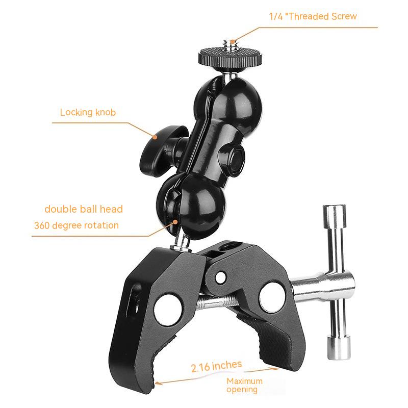 Suporte de Monitor Universal para Sapata de Câmara SLR Acessórios de Equipamento de Fotografia
