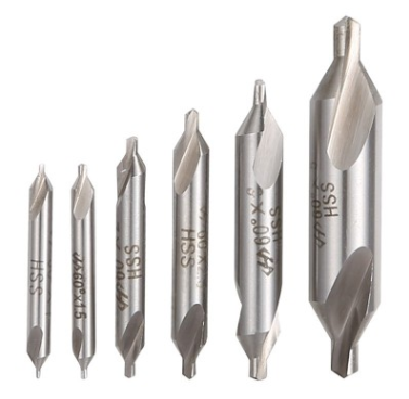Knife drilling chamfering knife without guard cone composite center drill high speed steel fixed point drill