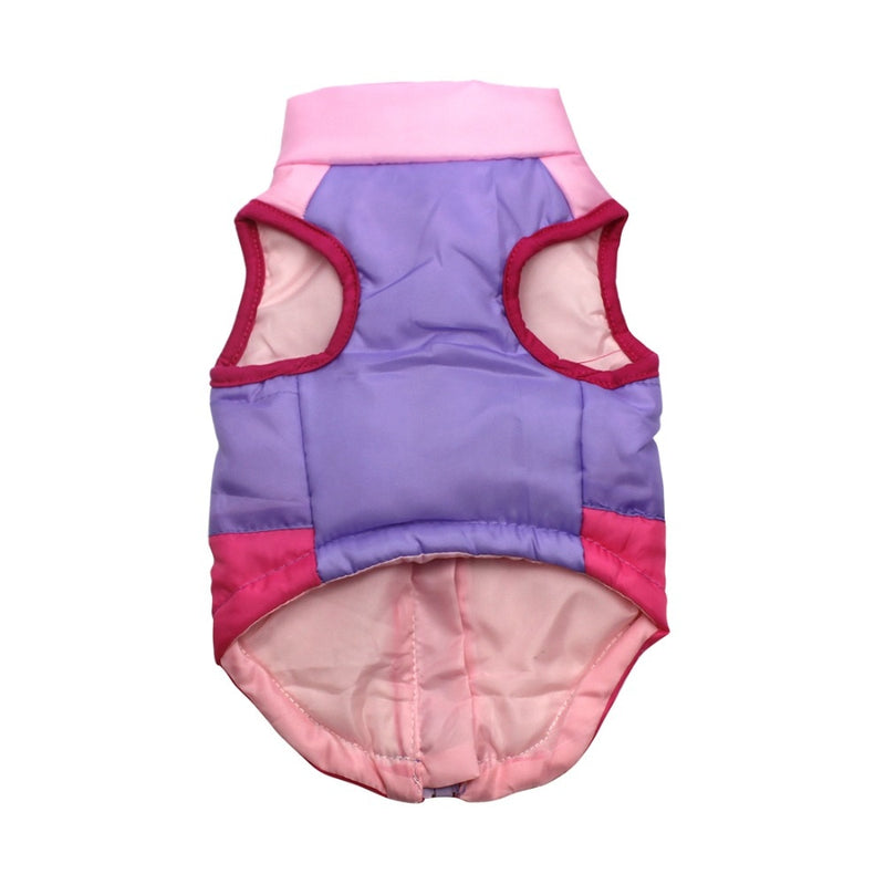 Pet clothing autumn and winter pet puppy jacket vest traction buckle