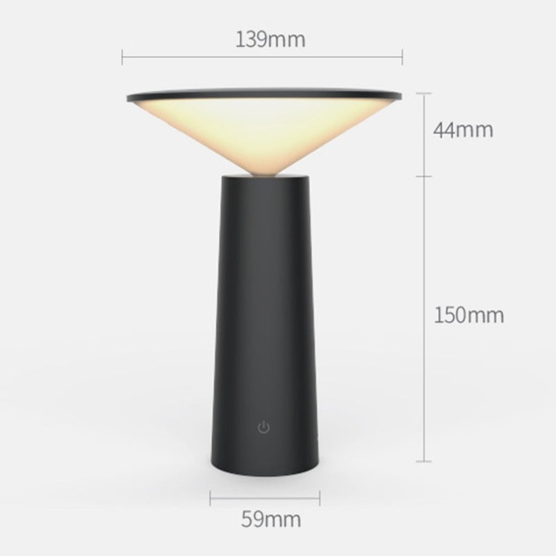 Tischlampe USB-LED-Leselampe mit Berührungssensor
