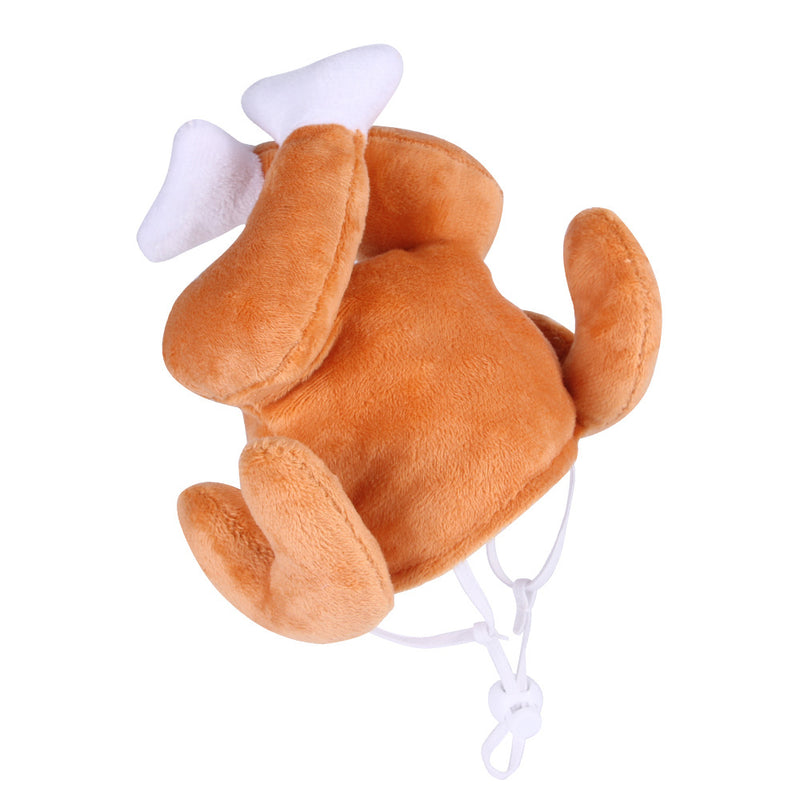 Divertido disfarce de cão e gato, gorro quente, adereço para fotos, acessório de cabeça