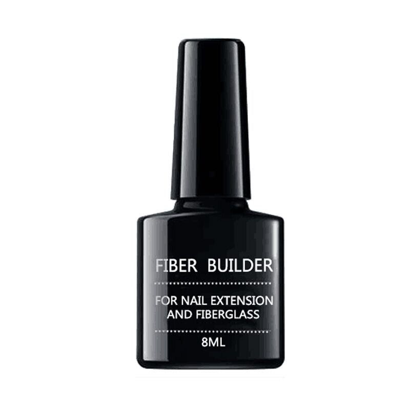 Gel de Construção de Fibra para Unhas, Secagem Rápida, Reparação de Unhas Partidas, Gel UV Soak Off