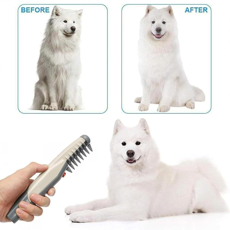 Pet Hair Trimmer For Precision Haircuts And Grooming  Electric Razor 4 AA Batteries Are Required For Use Without Batteries