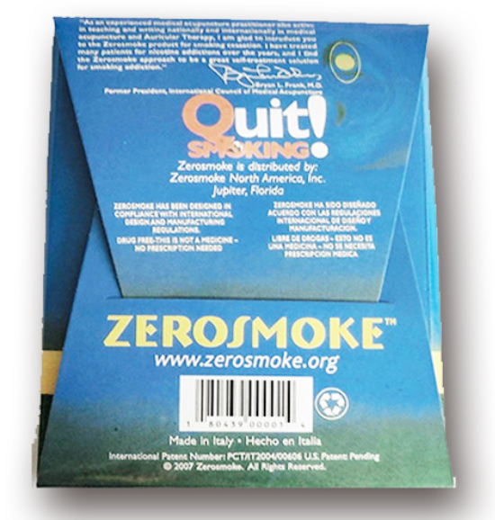 Quit Smoking Magnet Earrings Zerosmoke Auricular Therapy Magnet