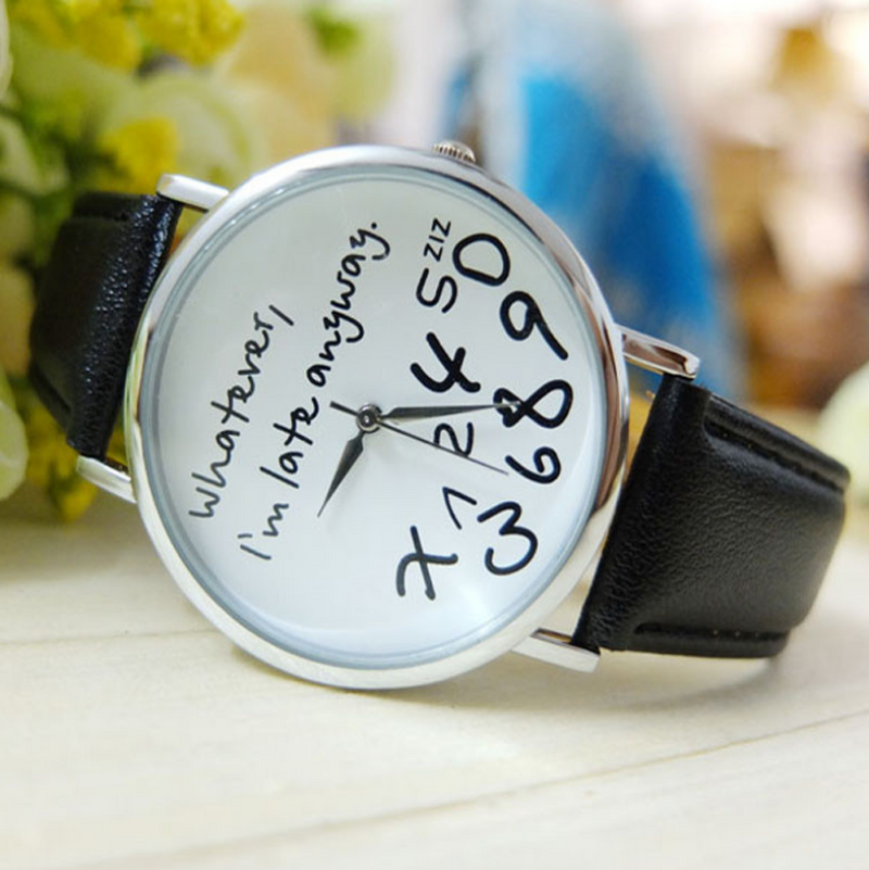 Moda Casual Genebra Relógio Feminino com Cinto Irregular Digital Masculino Relógio com Cinto de Couro