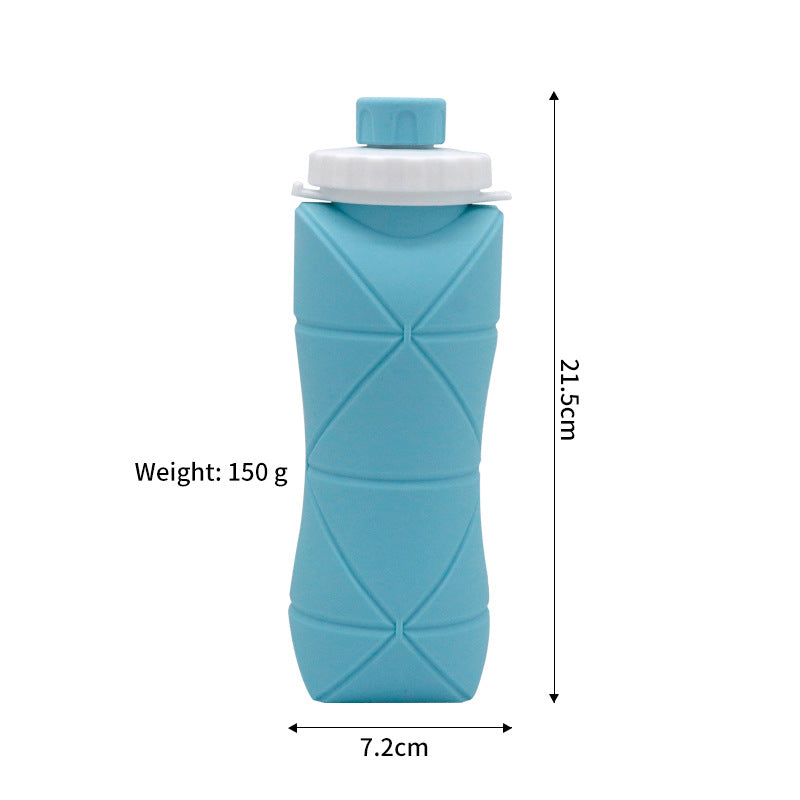 Thickened Silicone Folding Sports Water Cup