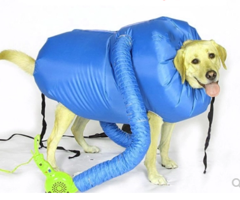 Hundeföhn-Zubehör mit Haartrockner-Trocknungsset, geeignet für kleine, mittlere und große Hunde für eine schnelle und einfache Trocknung