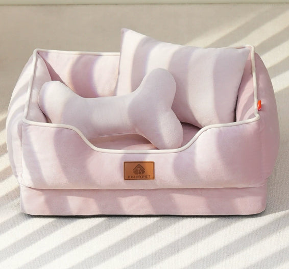 All-Season Dog House Dog Bed Pet Mat Super-Soft Fabric Sleeping Pad