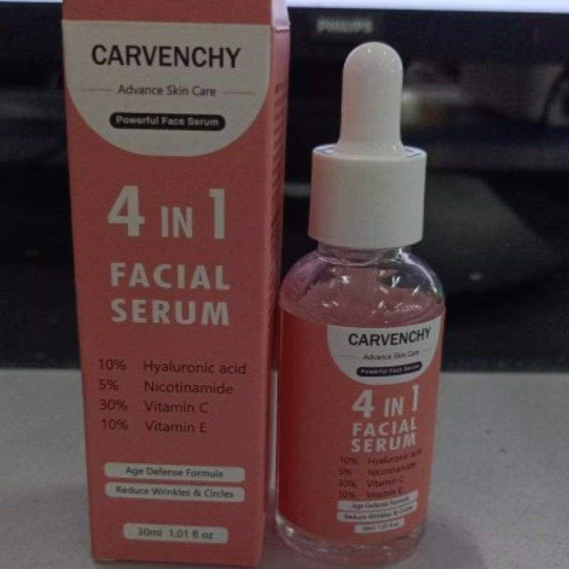 Sérum Facial Anti-Idade Antirrugas Branqueador para Cuidados de Pele