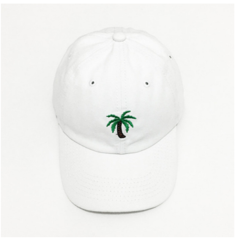 Bestickte Kokosnuss-Mütze Vielseitiges Cap Mode Persönlichkeit Baseballcap