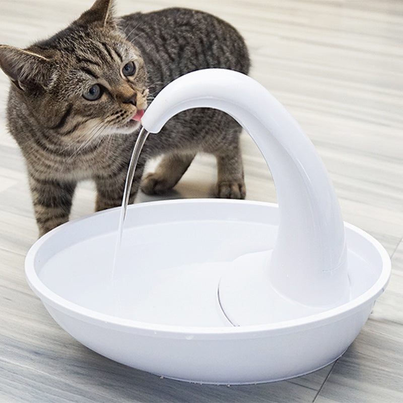 Fonte de água para animais de estimação Fonte de fluxo de água para alimentação de gatos
