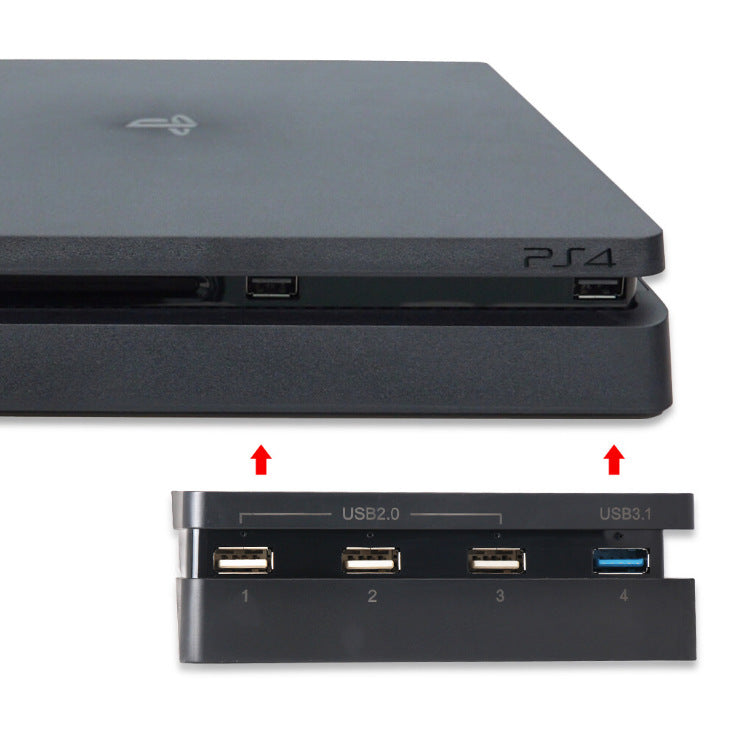 PS4 SLIM HUB 2.0 3.0 Schnittstelle Universeller USB-Extender