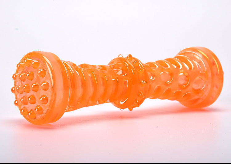 Brinquedo para animais de estimação molar com som em TPR