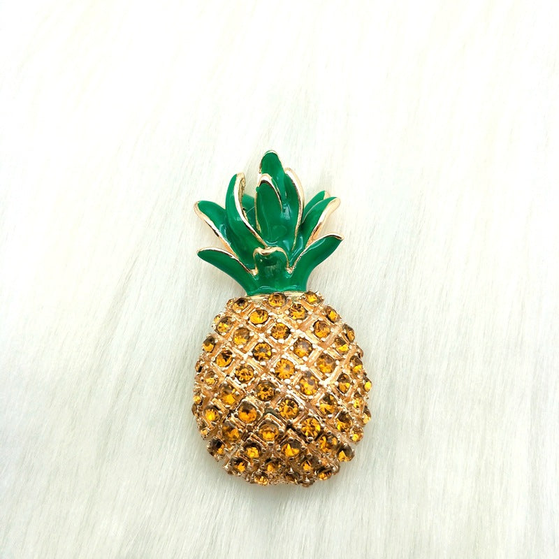 Lovely Flower Corsage Environmentally Friendly Alloy Oil Dripping Sunflower Brooch
