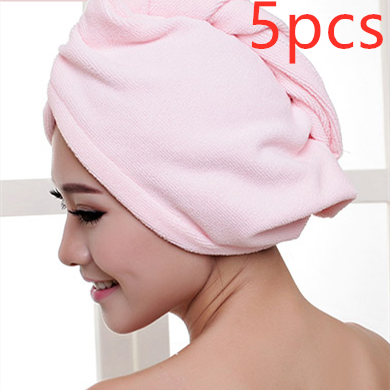 Toca de Secagem de Cabelo para Mulher, Toalha Absorvente para Cabelo