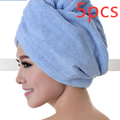 Toca de Secagem de Cabelo para Mulher, Toalha Absorvente para Cabelo