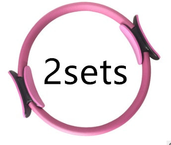 Yoga Fitness Pilates Ring Frauen Mädchen Kreis Magischer Dualer Übung Home Gym Workout Sport Abnehmen Körper Widerstand