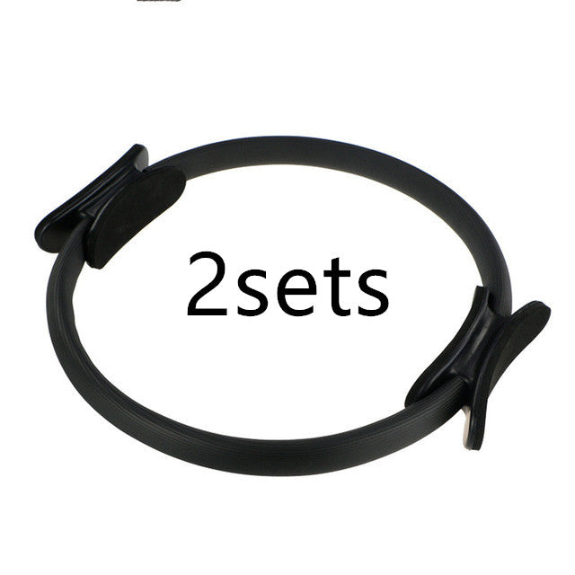 Yoga Fitness Pilates Ring Frauen Mädchen Kreis Magischer Dualer Übung Home Gym Workout Sport Abnehmen Körper Widerstand