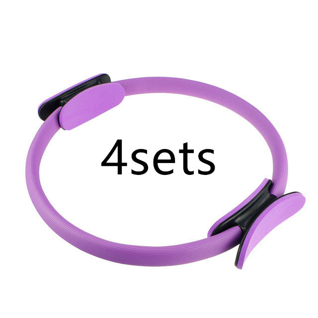Yoga Fitness Pilates Ring Frauen Mädchen Kreis Magischer Dualer Übung Home Gym Workout Sport Abnehmen Körper Widerstand