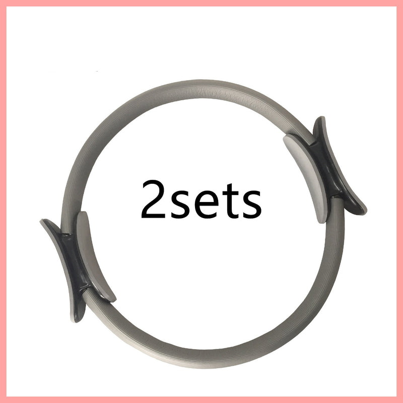 Yoga Fitness Pilates Ring Frauen Mädchen Kreis Magischer Dualer Übung Home Gym Workout Sport Abnehmen Körper Widerstand