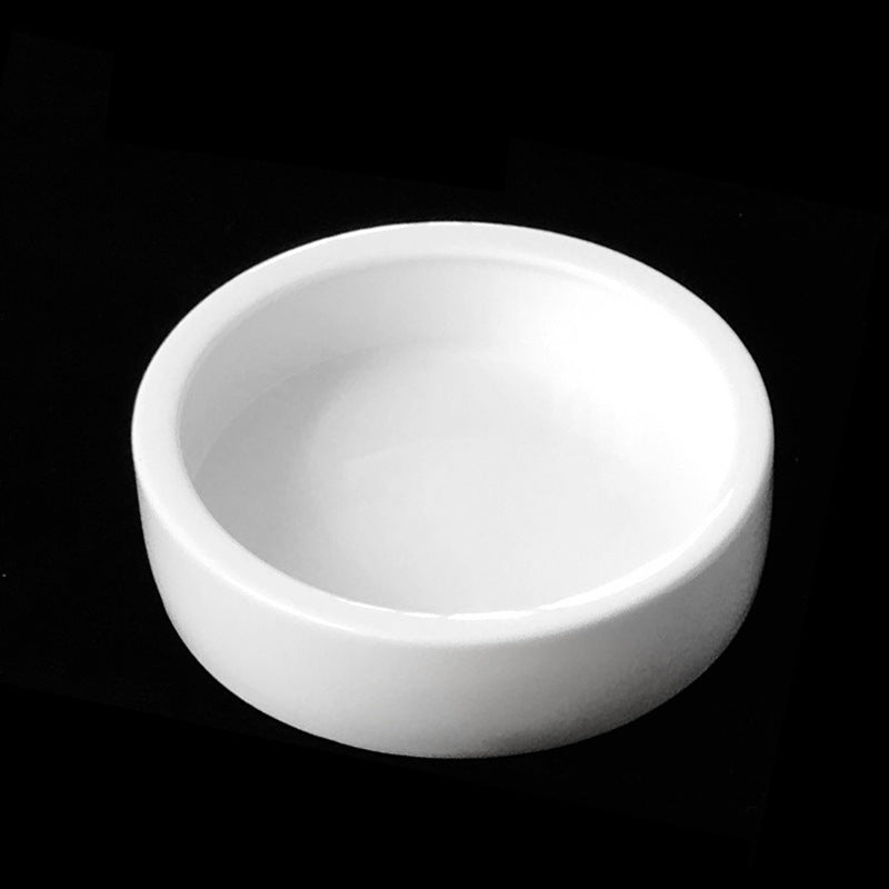 Tigela de comida de cerâmica para prevenção de fuga de répteis