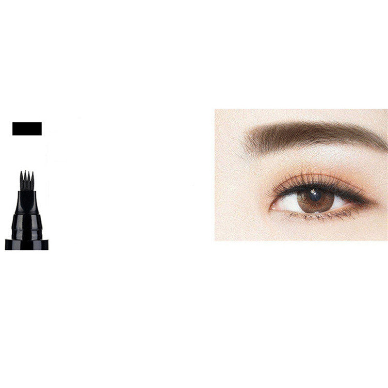 Lápis de sobrancelhas líquido de quatro pontas
