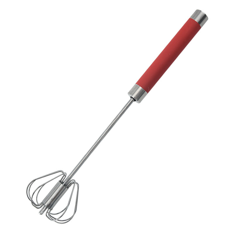 Stainless Steel 12-inch Semi-automatic Whisk Baking Tools
