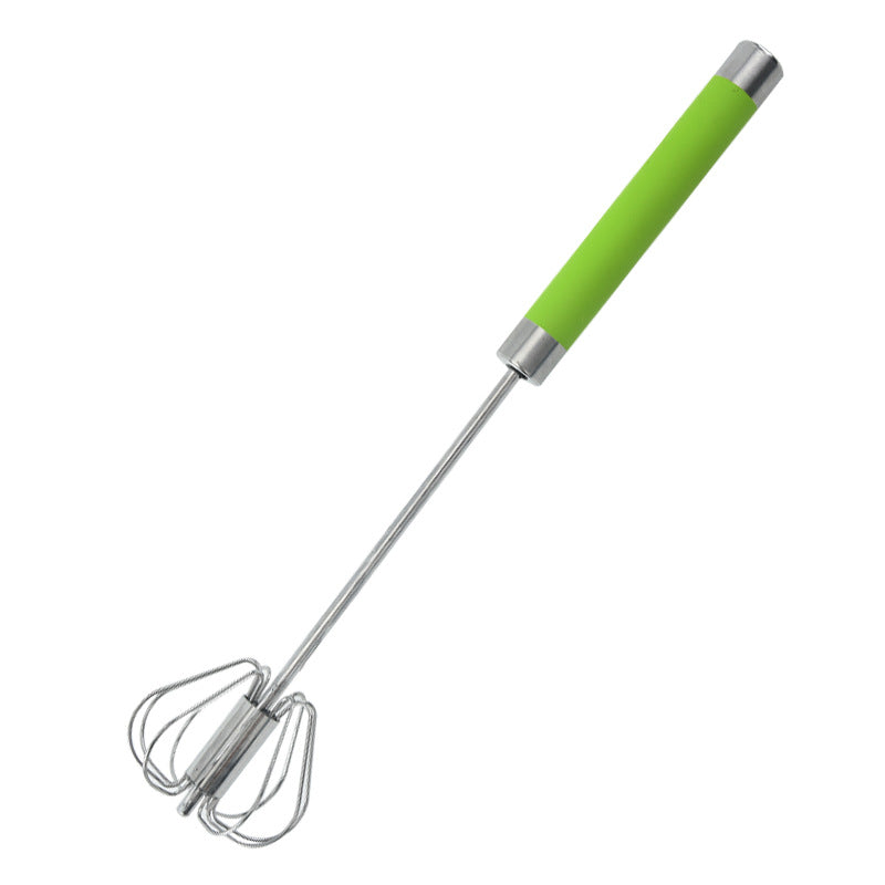 Stainless Steel 12-inch Semi-automatic Whisk Baking Tools